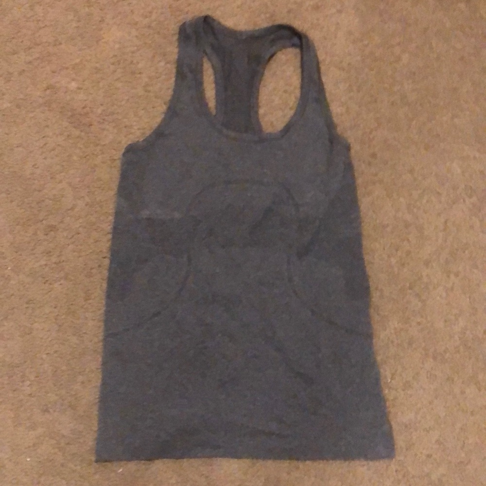 Lululemon grey tank top medium